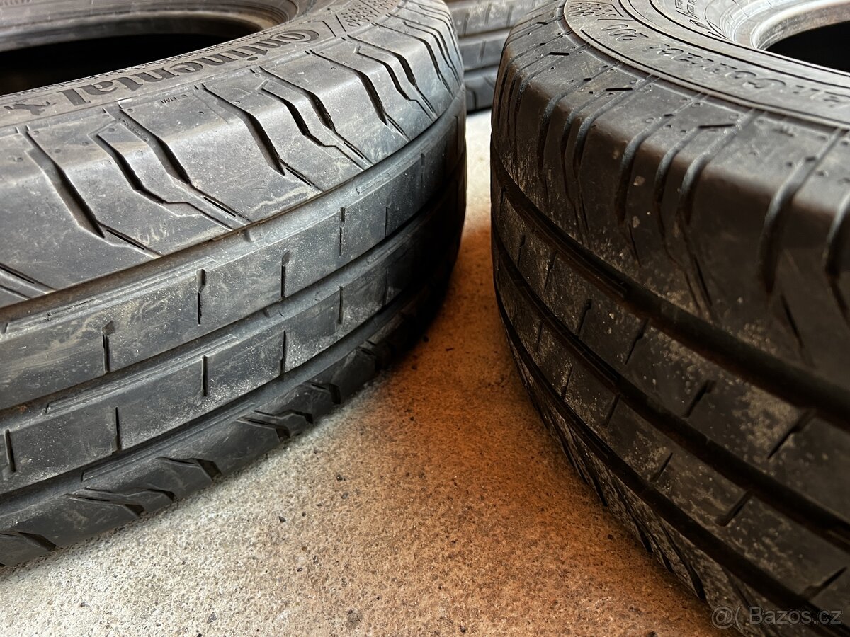 4x Continental 205/75/16 C 7mm letní - 4