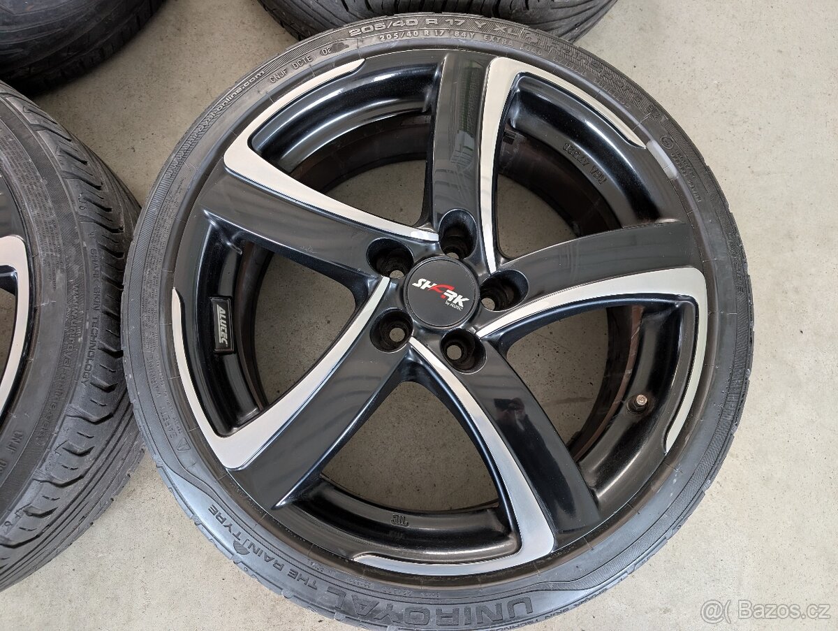 ALU KOLA SHARK ALUTEC 205/40/R17 5x100 - 4
