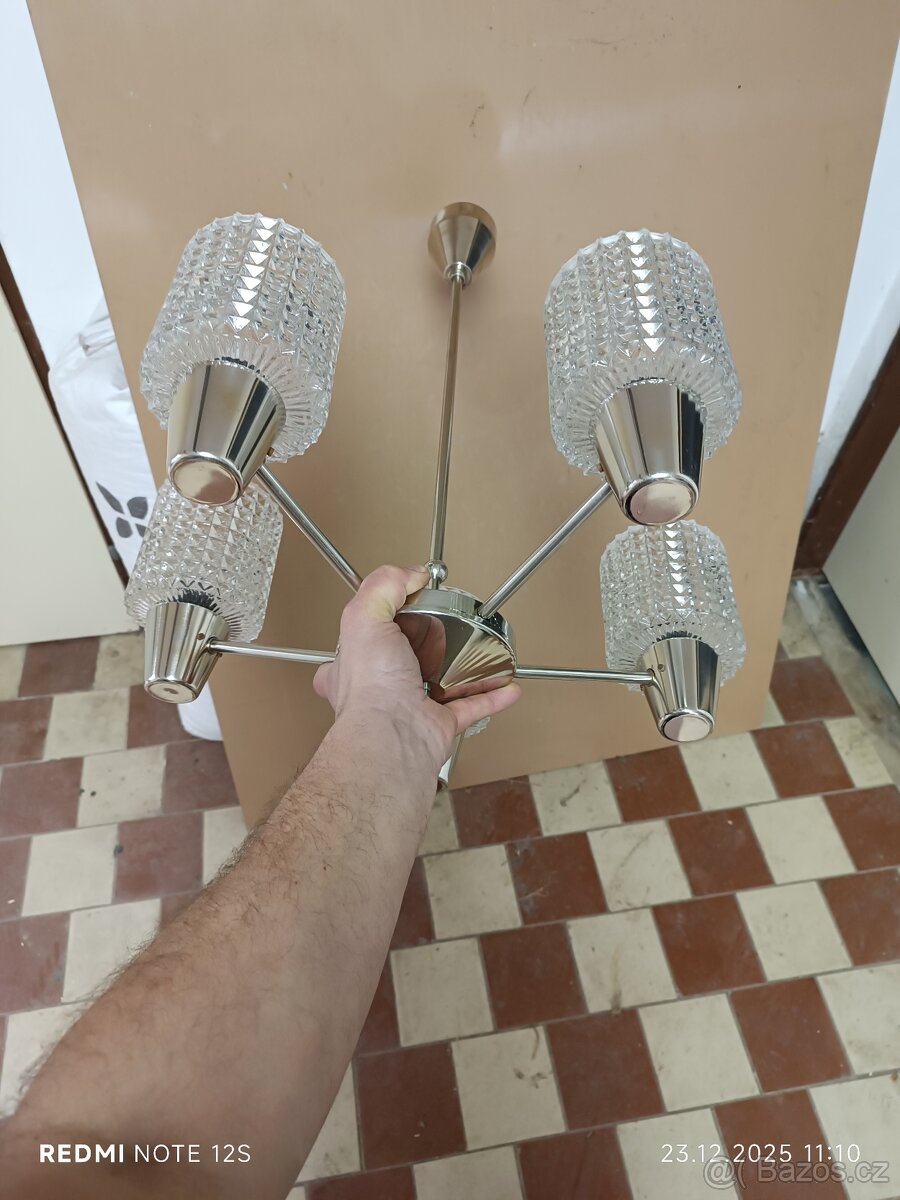 Starý , retro lustr - 4