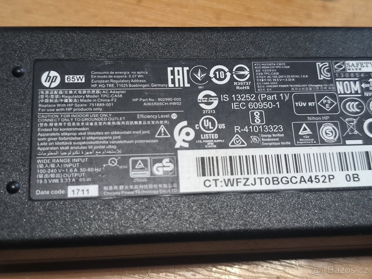 Adaptér na notebook HP - 4