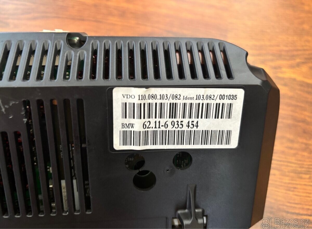 BMW 7 E65, tachometr, budíky nafta - 4