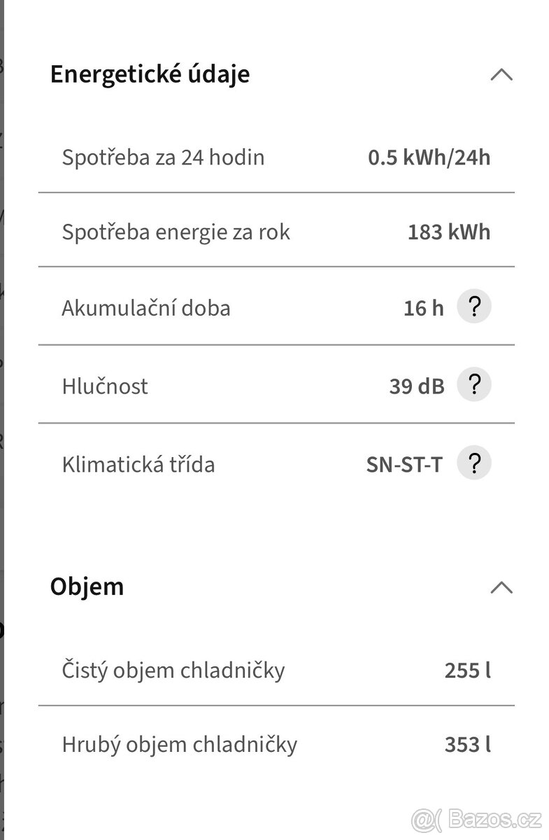 Lednice s mrazákem samsung - 4