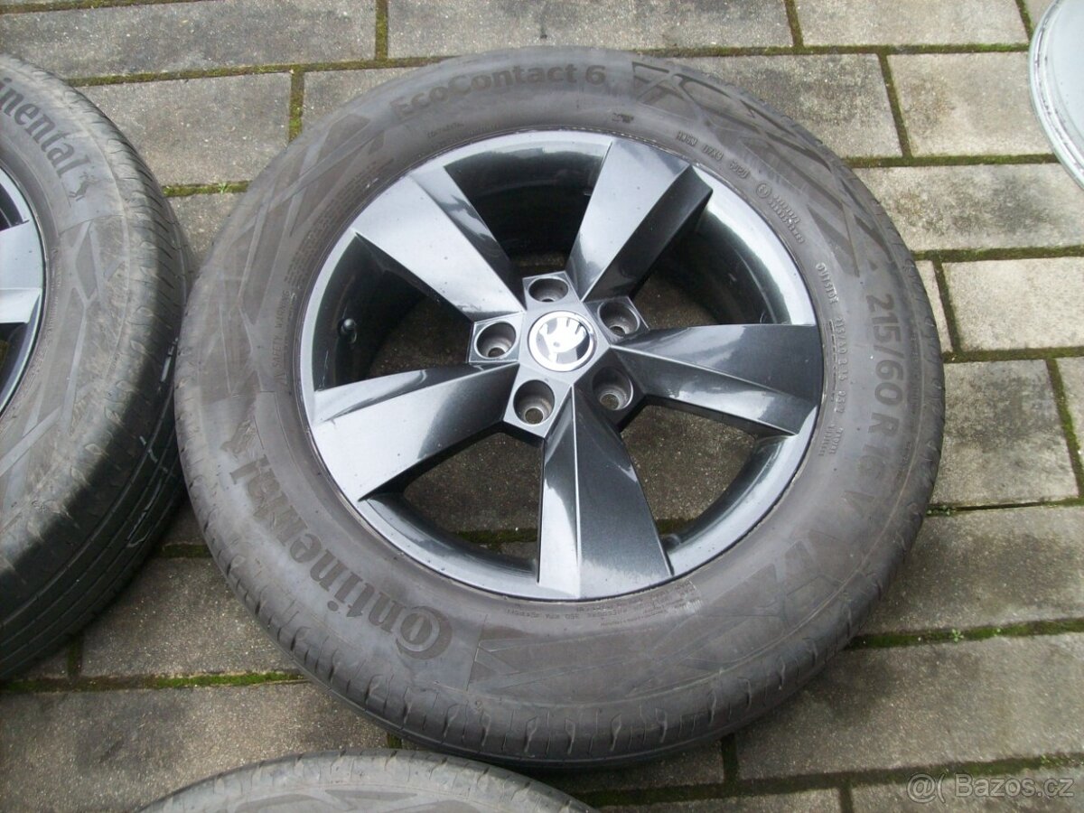 Alu kola Karoq Continental 215.60.16" - 4