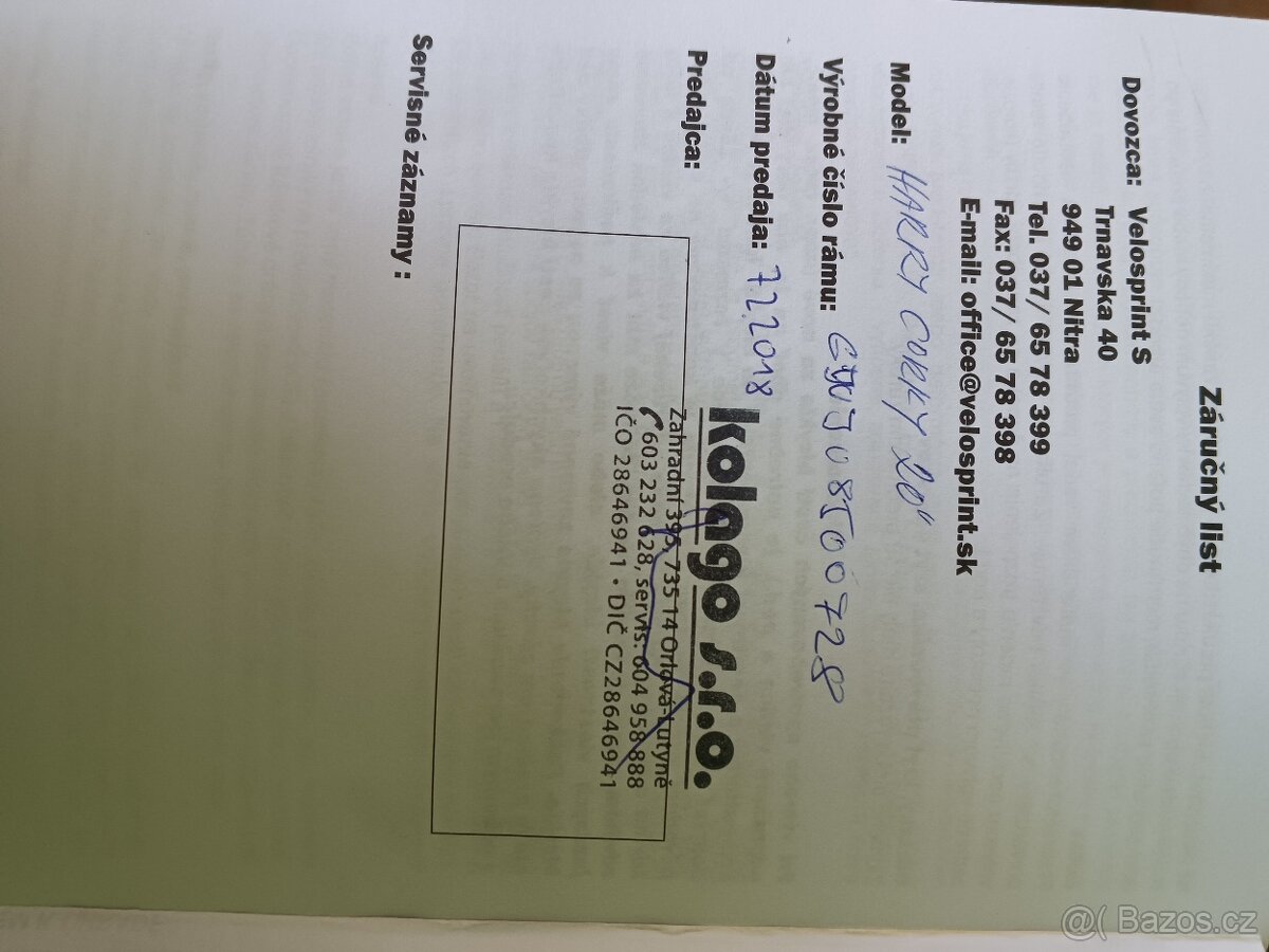 Dětské kolo 20 - 4