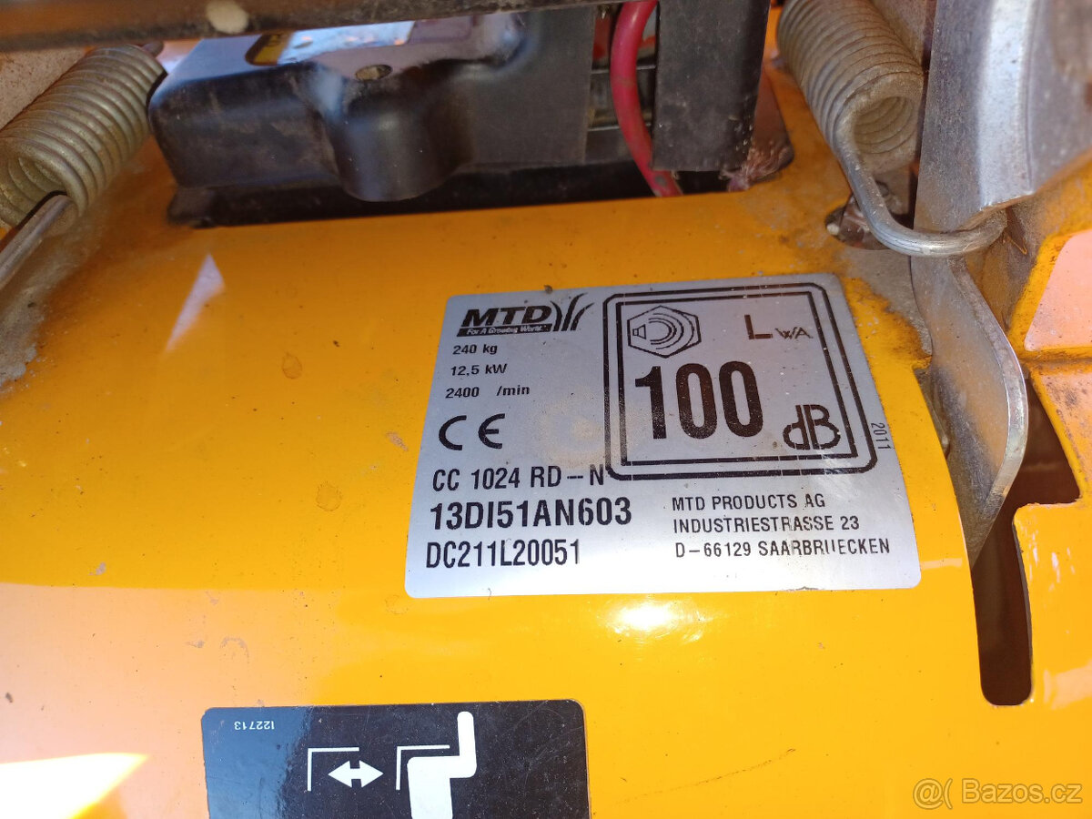 Žací traktor MTD Cub Cadet - 4