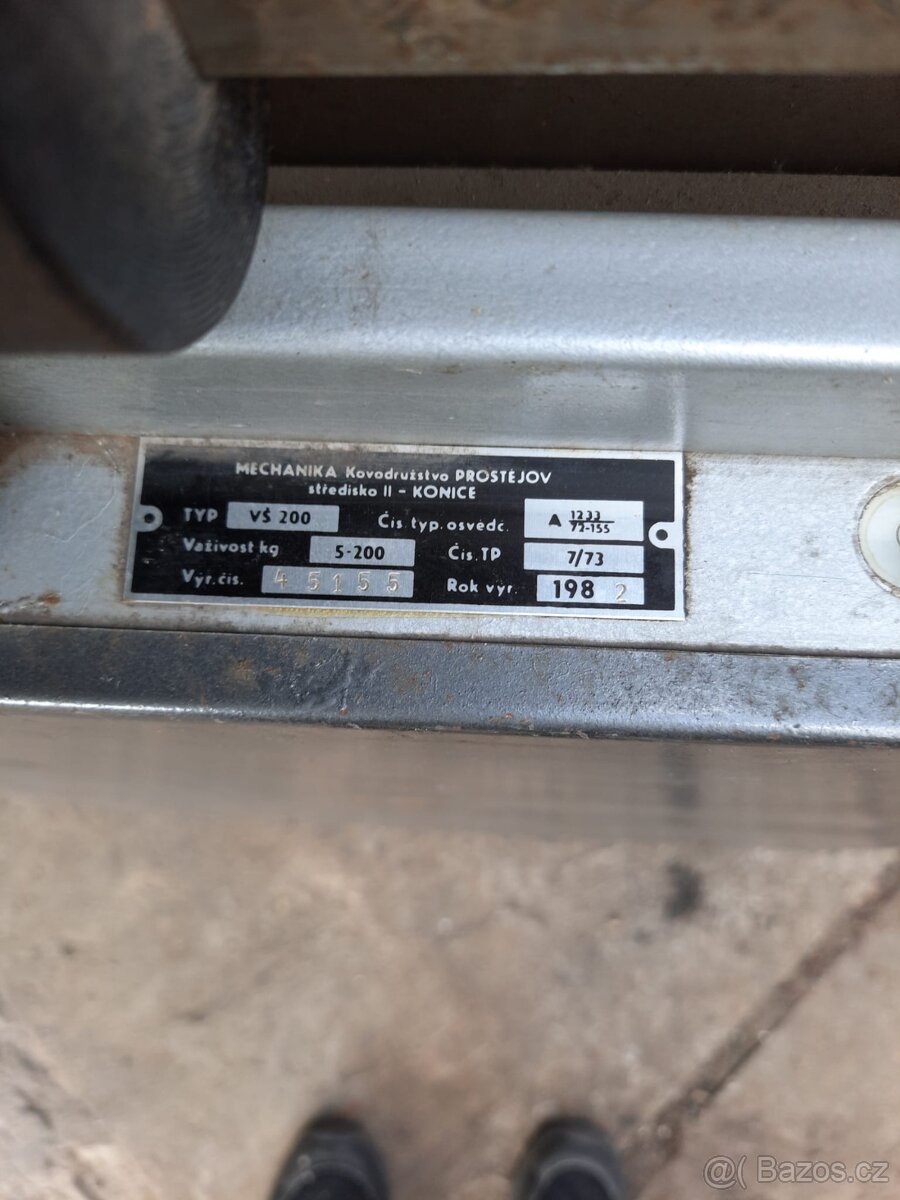 Mechanická plošinová váha VŠ 200 - 4