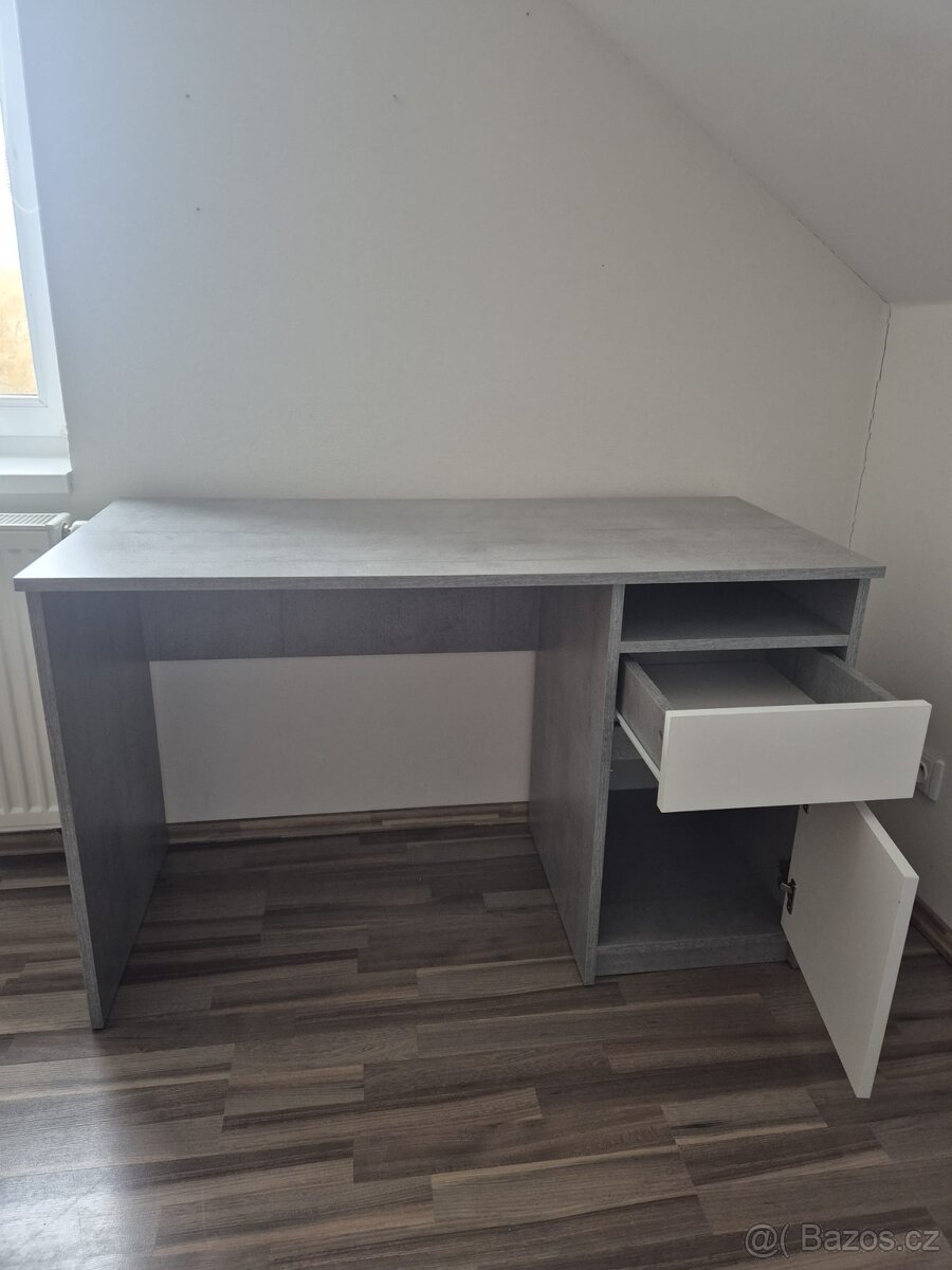 Moderní psací stůl s úložným prostorem - 4