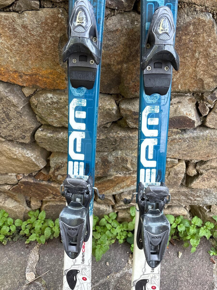 Prodám dětské lyže Dynastar Team Speed + vázání Look Team 4 - 4