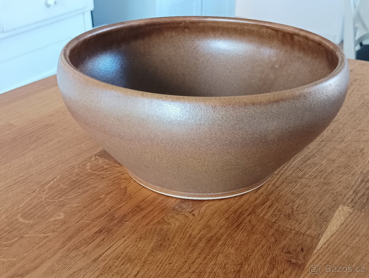 VINTAGE KAMENINOVÁ MÍSA GRÉS & POTIERS DIGOIN - FRANCIE - 4