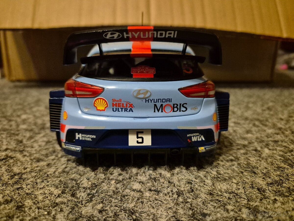 Hyundai i20 wrc 1:18 r.2017 Neuville rally - 4