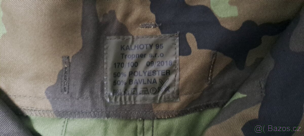 Maskáče vz.95 celoroční modernizované + tričko s dlouhým ruk - 4
