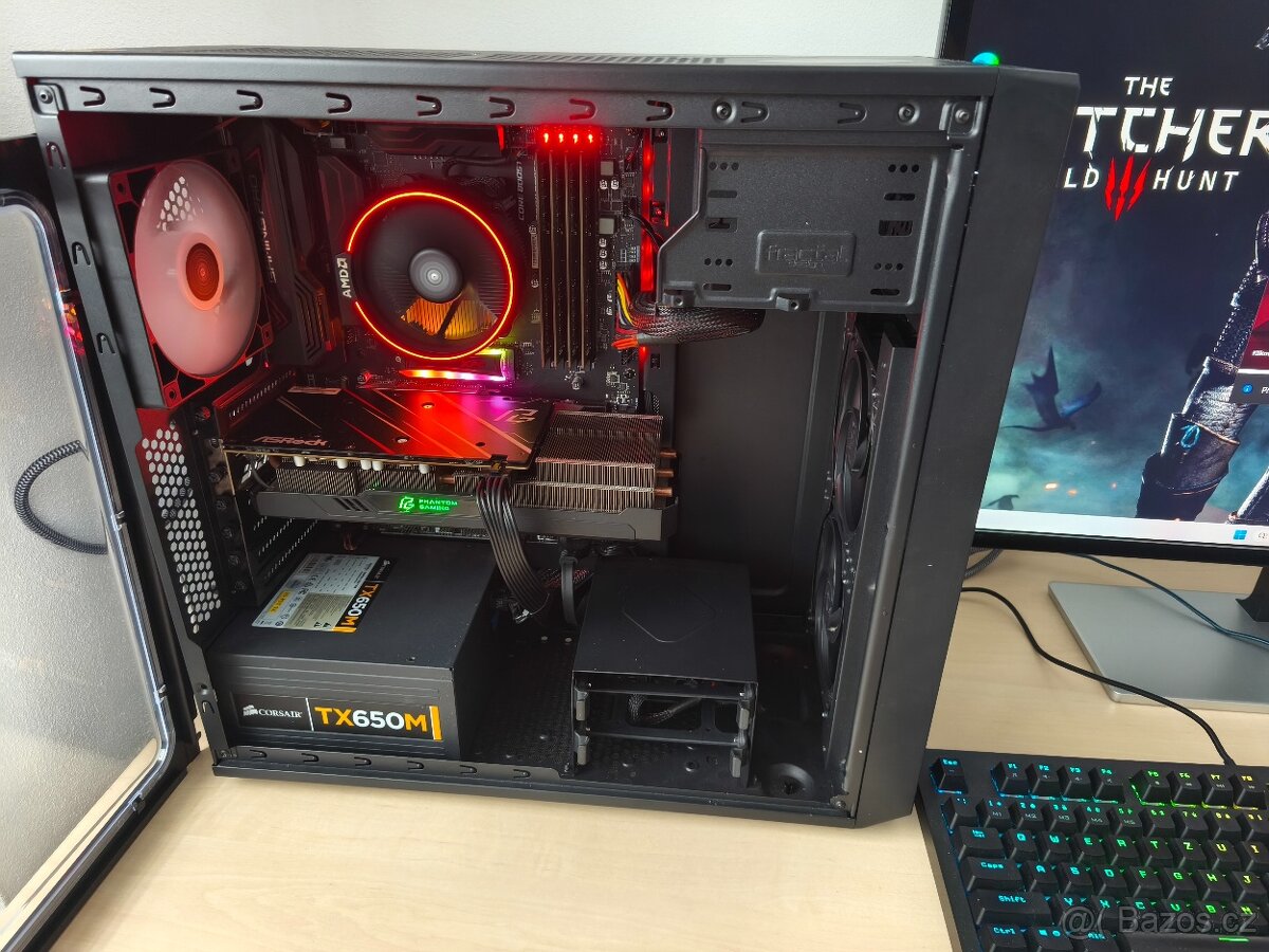 Herní 8-jádro Ryzen 7 /32GB DDR4/AMD RX 5600XT/SSD 1TB/W11 - 4