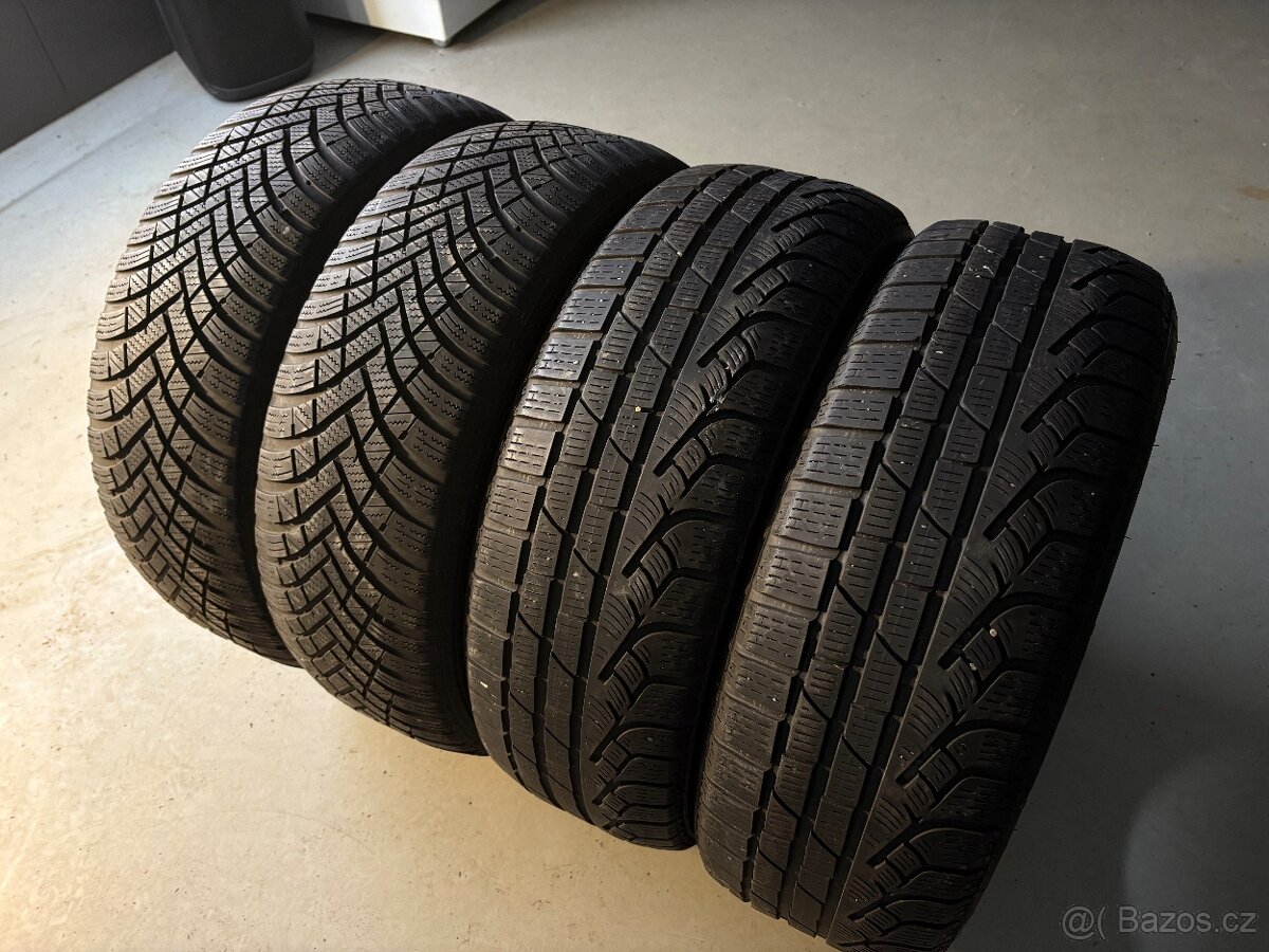 Zimní pneu Hankook + Pirelli 205/55R17 - 4