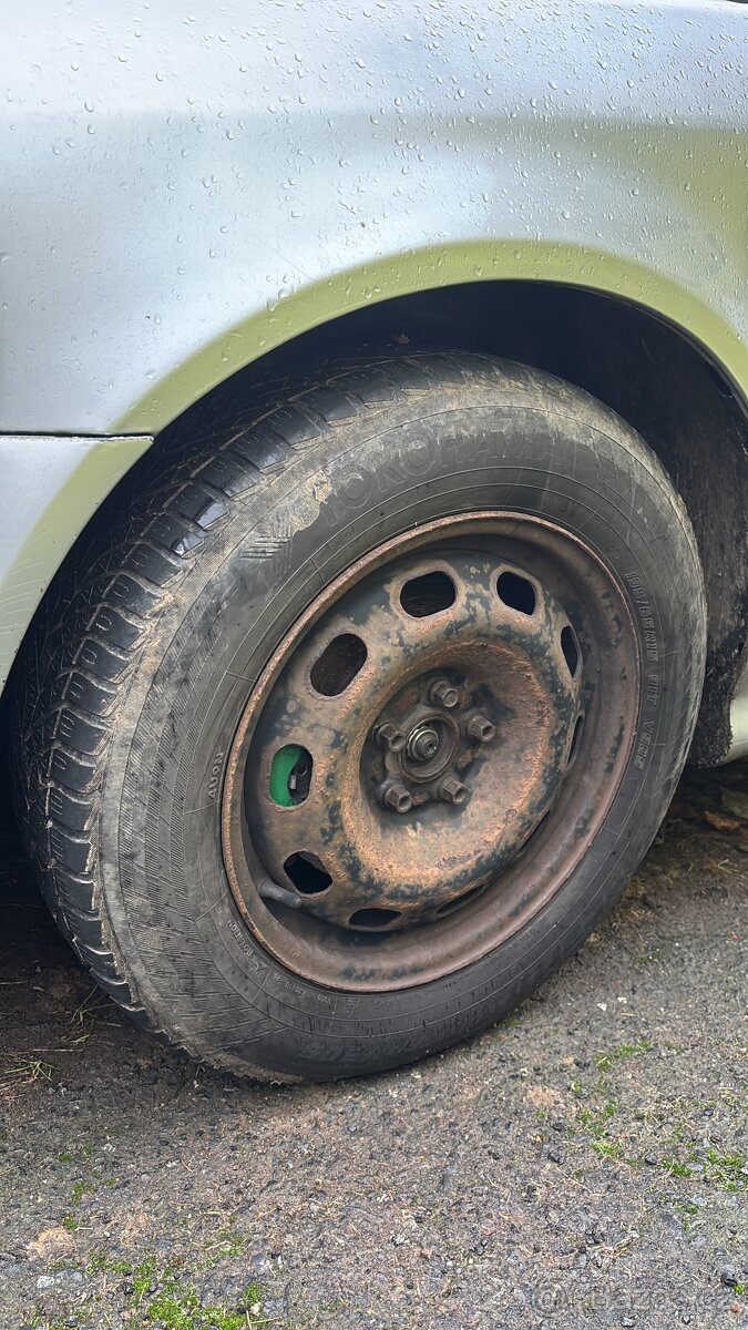 5x100 r15 195/65/15 zimní kola Octavia 1, golf 4, audi a3 - 4