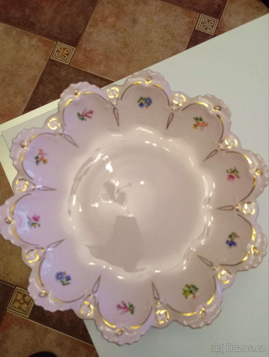 Mísa – růžový porcelán H&C Chodov (24kt zlato)
Popis - 4