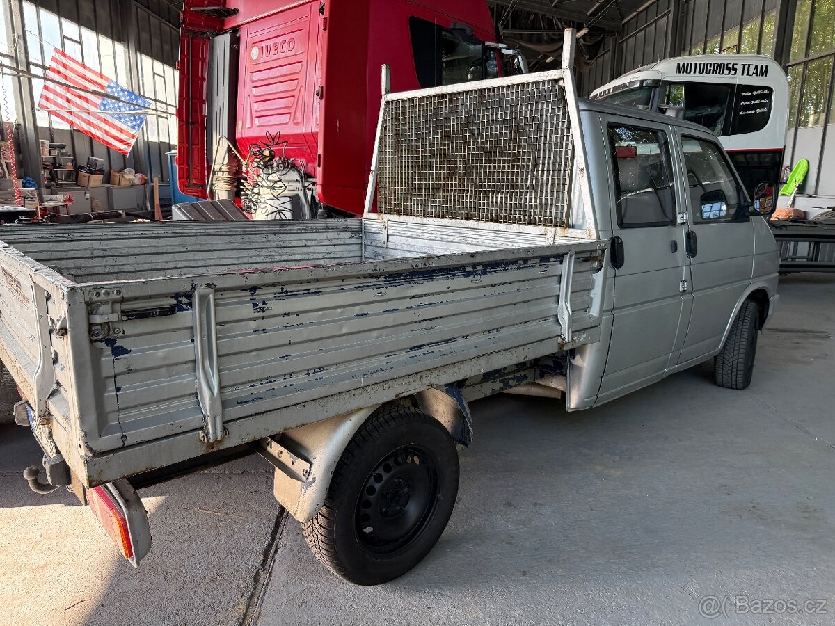VW Transporter T4 valník/doka hezký stav - 4