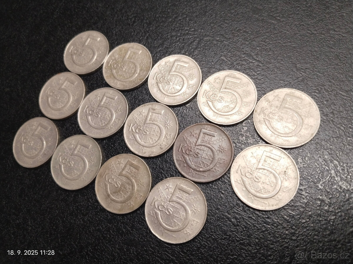 14x 5kčs Československo - 4