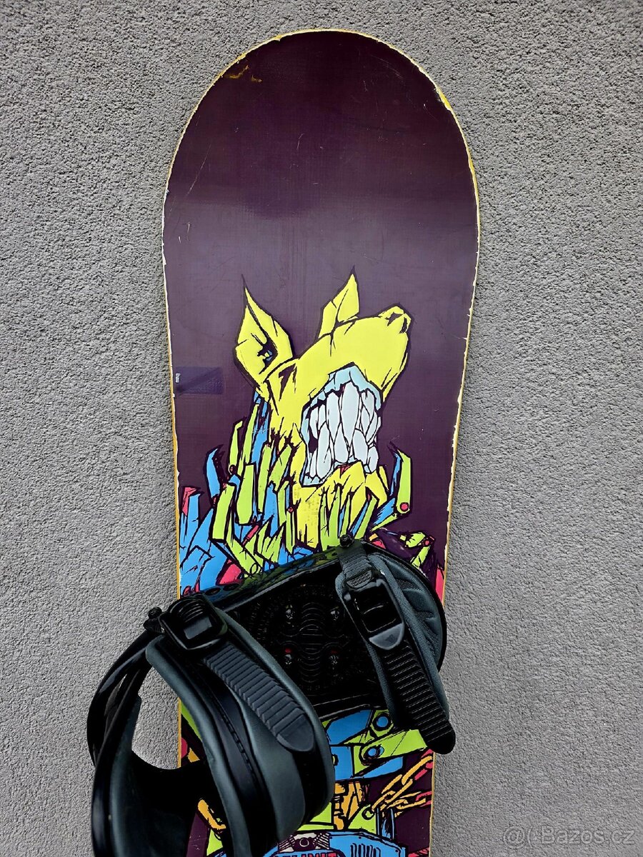 Snowboard FIREFLY, 140 cm + boty - 4