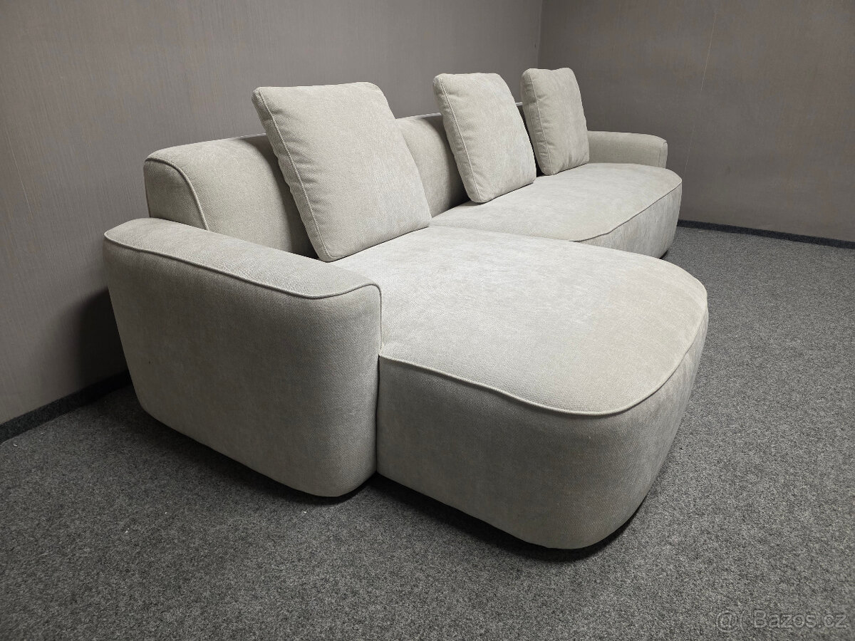 Nová variabilní sedačka ELA světle šedá - 4