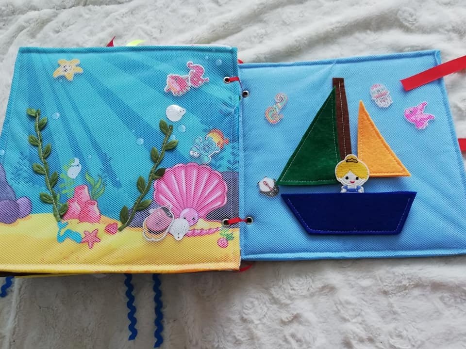 quiet book 10 stran - 4