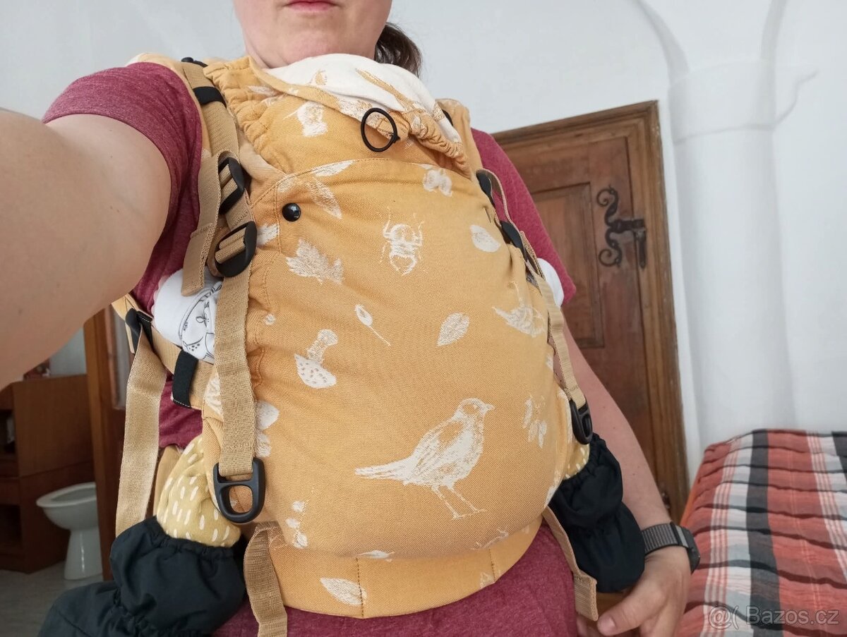 Ergonomické nosítko Sestrice Carrier Forest Amber - 4