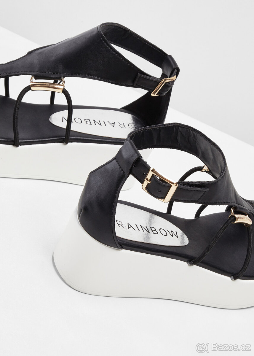 Sandále na platformě vel. 39 - 4