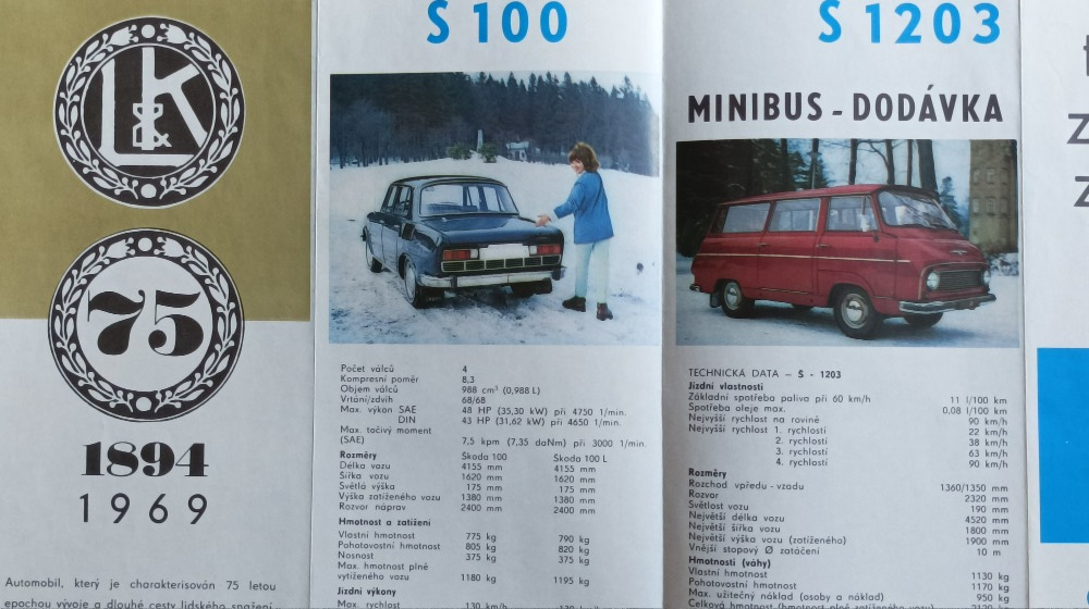 Prospekt Škoda 110R Coupe prototyp - 4