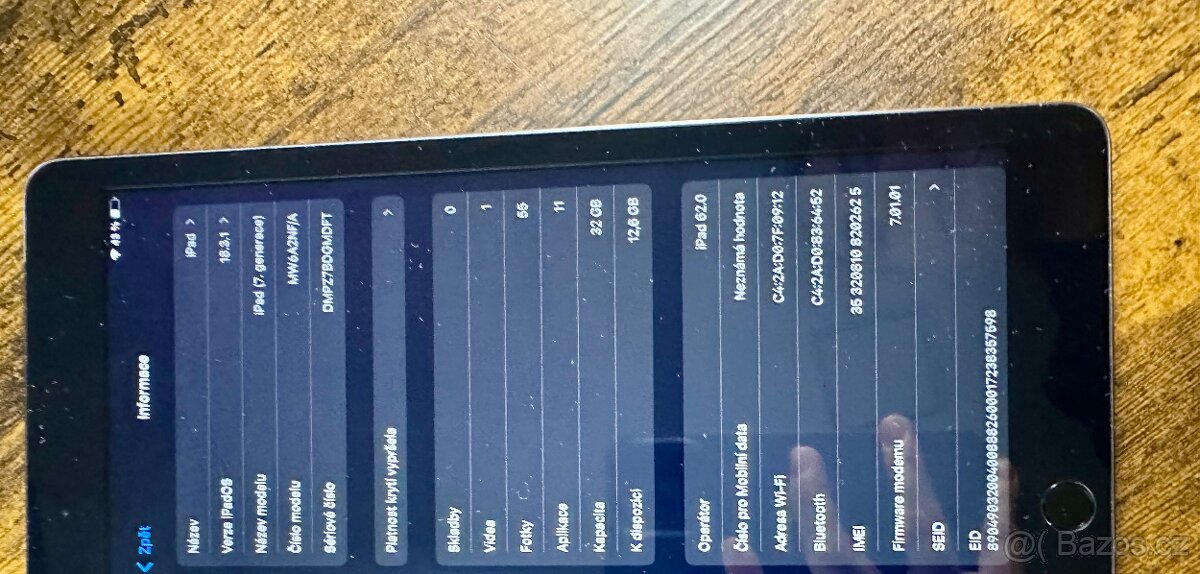 Apple iPad 7 (2019) 32GB – TOP stav, jako nový - 4