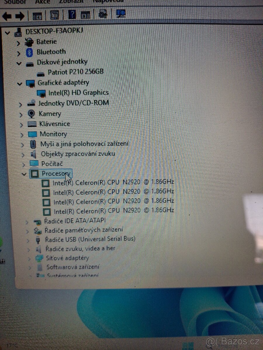 Prodám Acer E1-510,cpu 4 jádro+ssd disk - 4