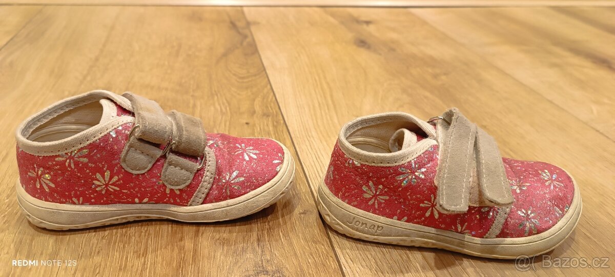 Plátěné boticky Jonap, vel. 23 - 4