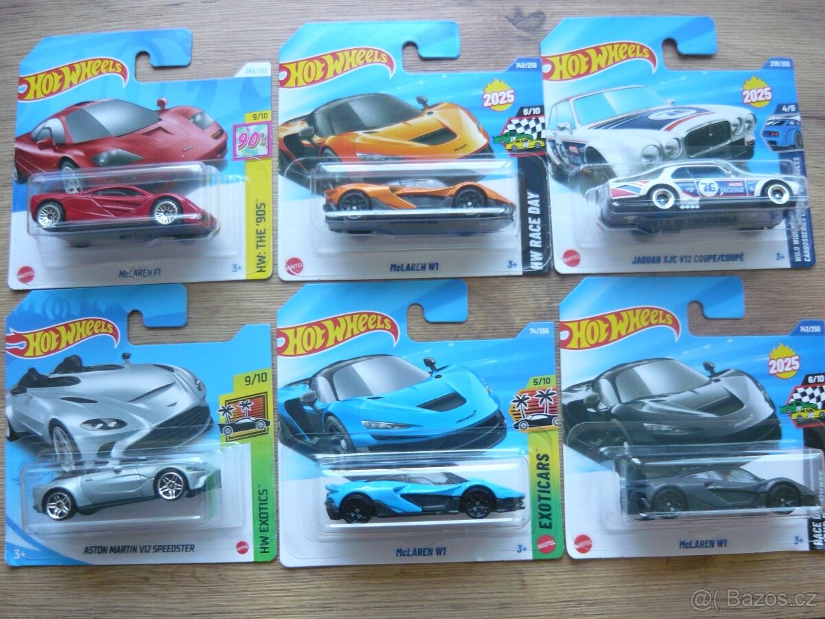 AUTÍČKA HOT WHEELS - 4