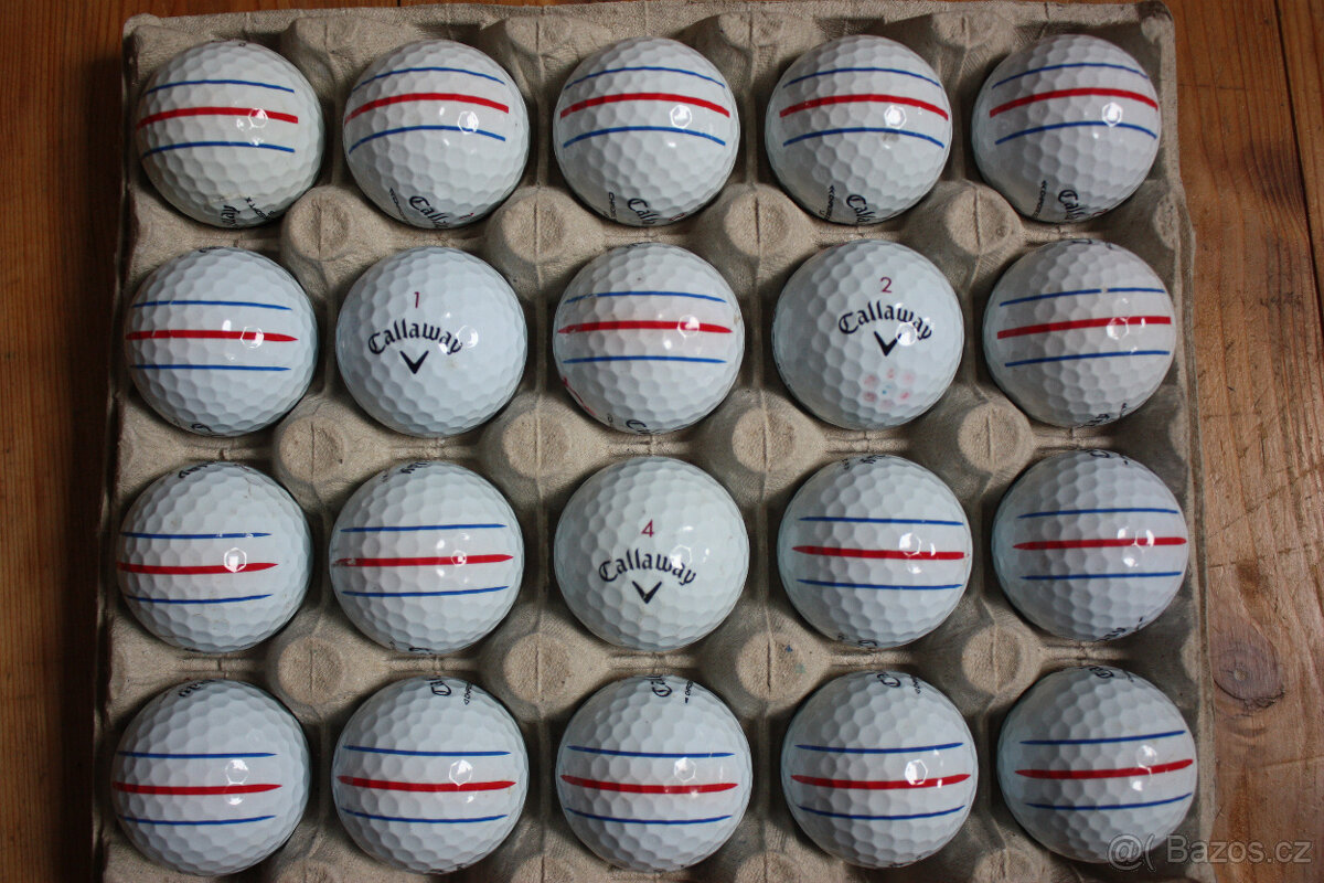 60 míčů CALLAWAY CHROMESOFT - TOP STAV - 4