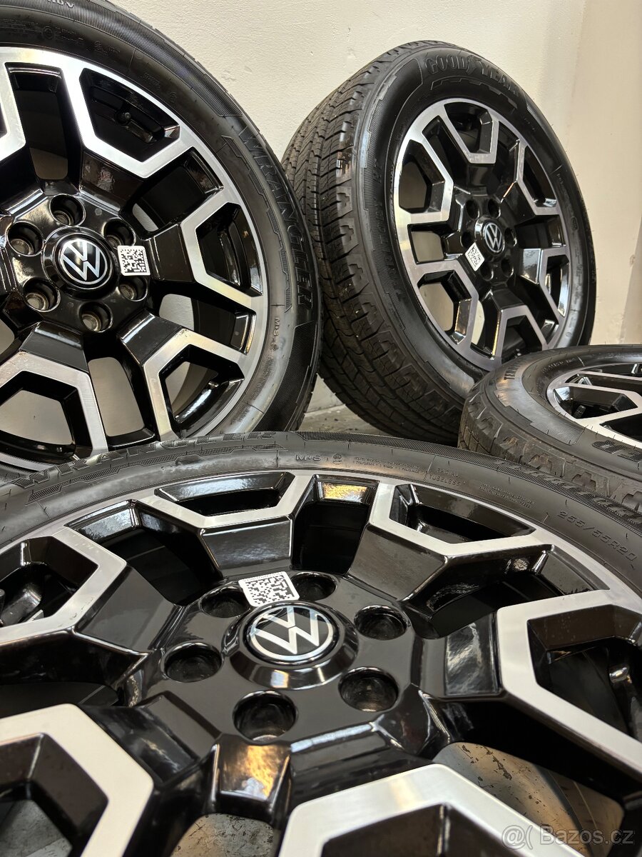 Alu kola Vw Amarok Good Year 255/55/20 Nová Sada