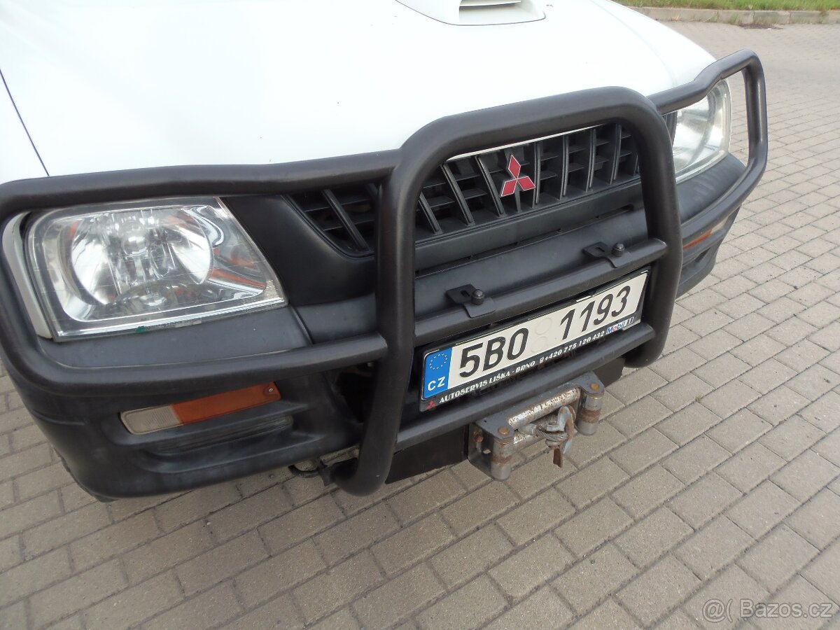 Mitsubishi L200 2.5 TD 4x4 redukce tažné 2.7T