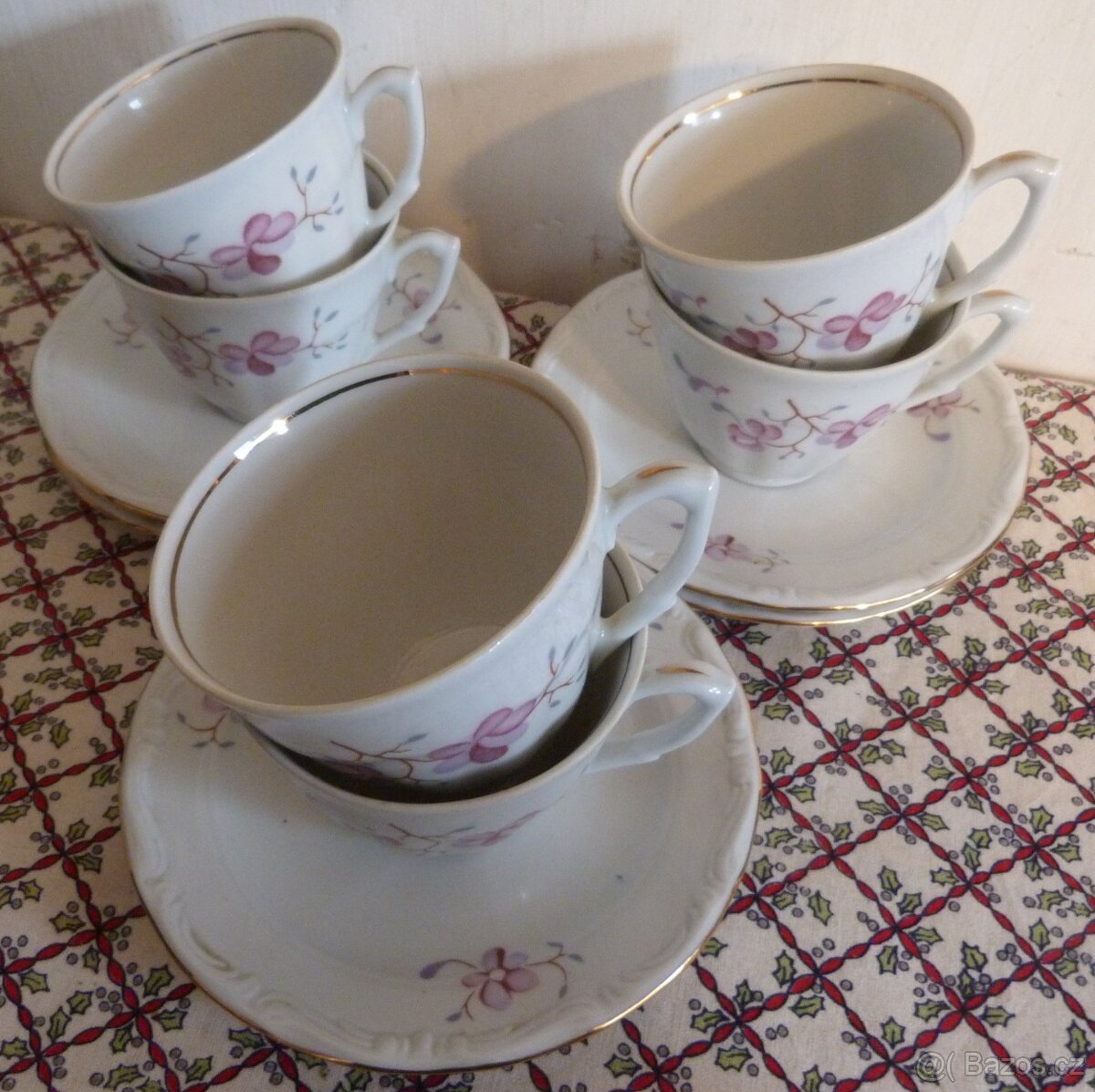 Pěkná kávová souprava z Polska - 4