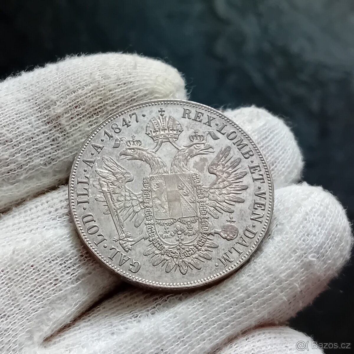 Stříbrný Tolar 1847 A - Ferdinand V - 4