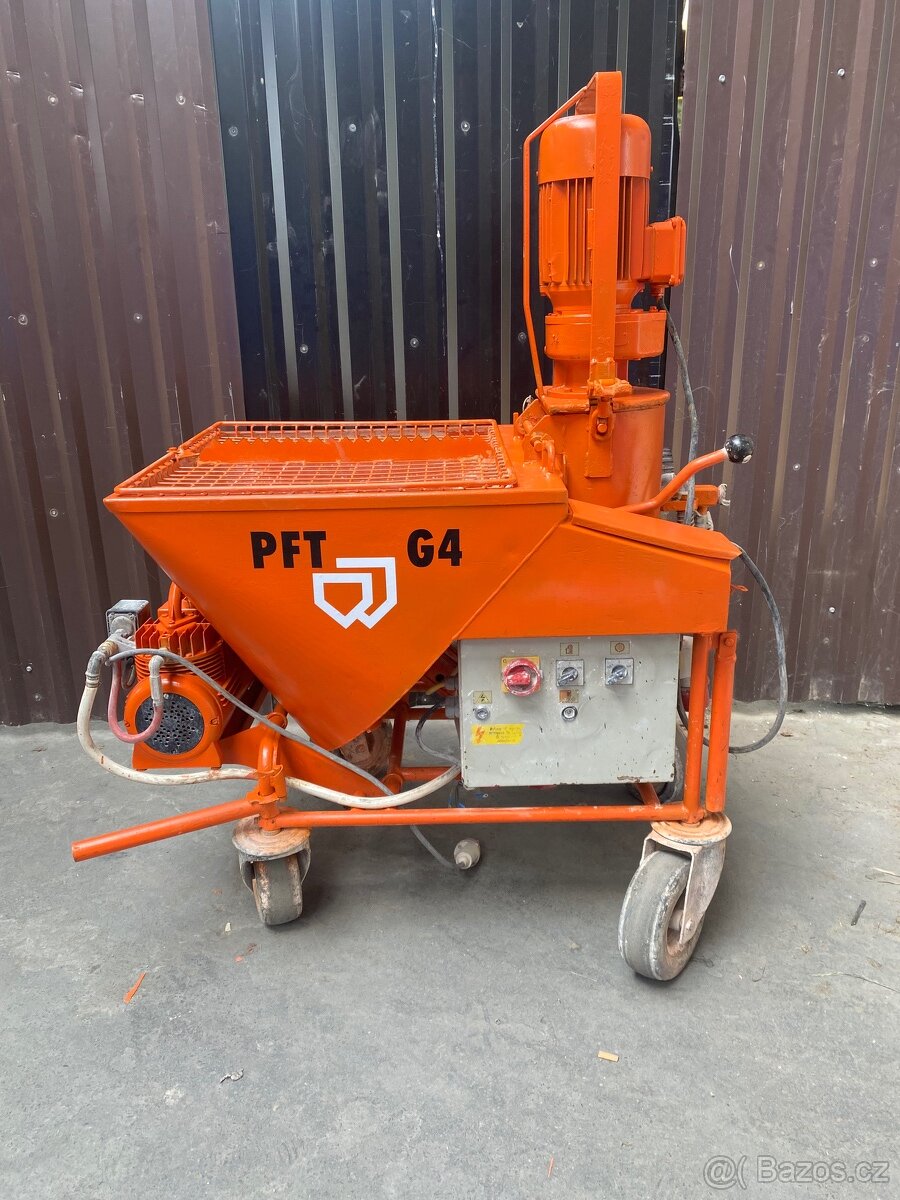 Prodam PFT G4 omítačka,omítací stroj top stav - 4