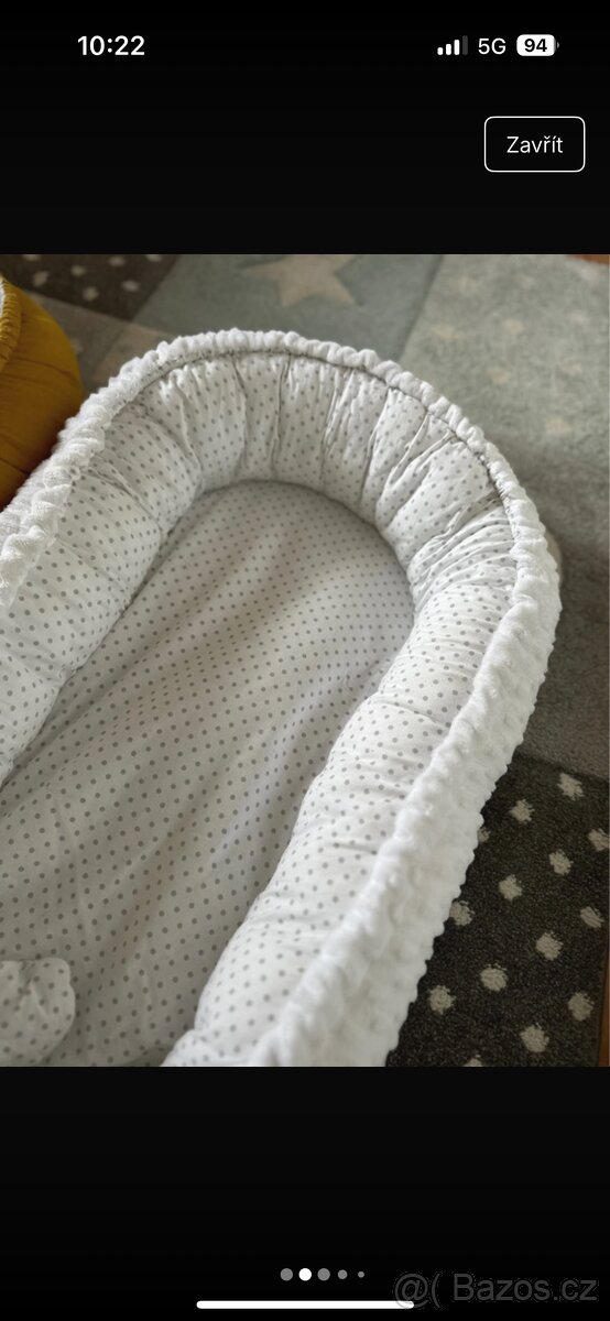 Kojící polštář, hnízdečka, zavinovačka - 4