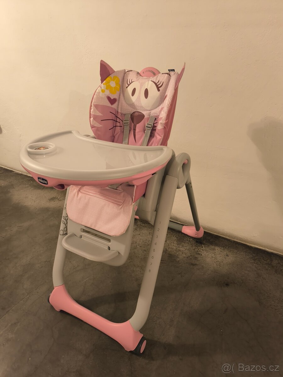 Jídelní židlička Chicco Polly 2 start - 4