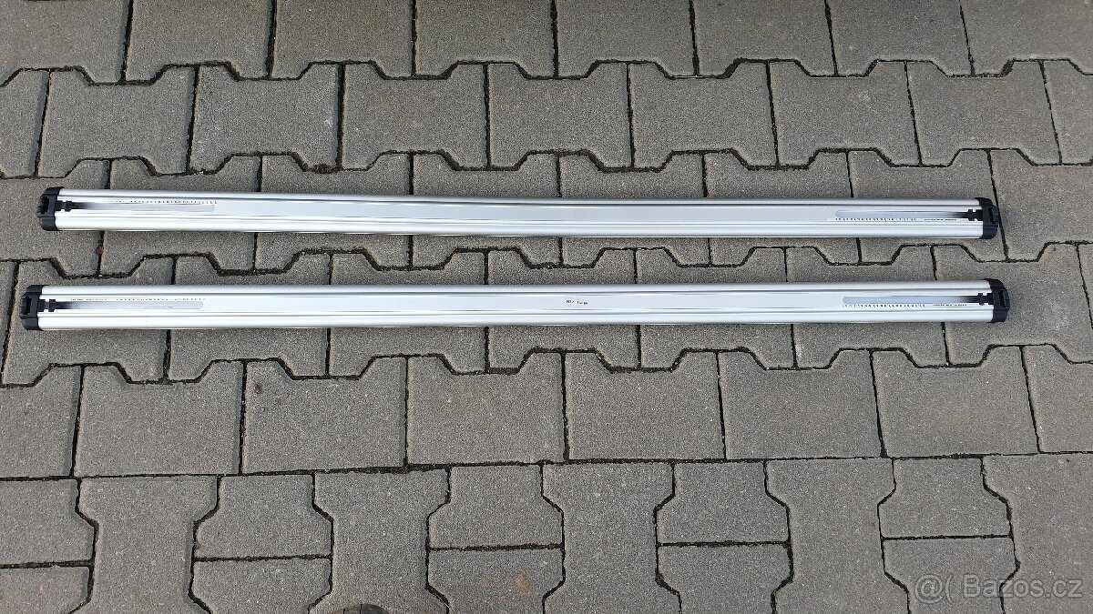 Hliníkové příčníky Thule 120cm + patky Thule 753 - 4