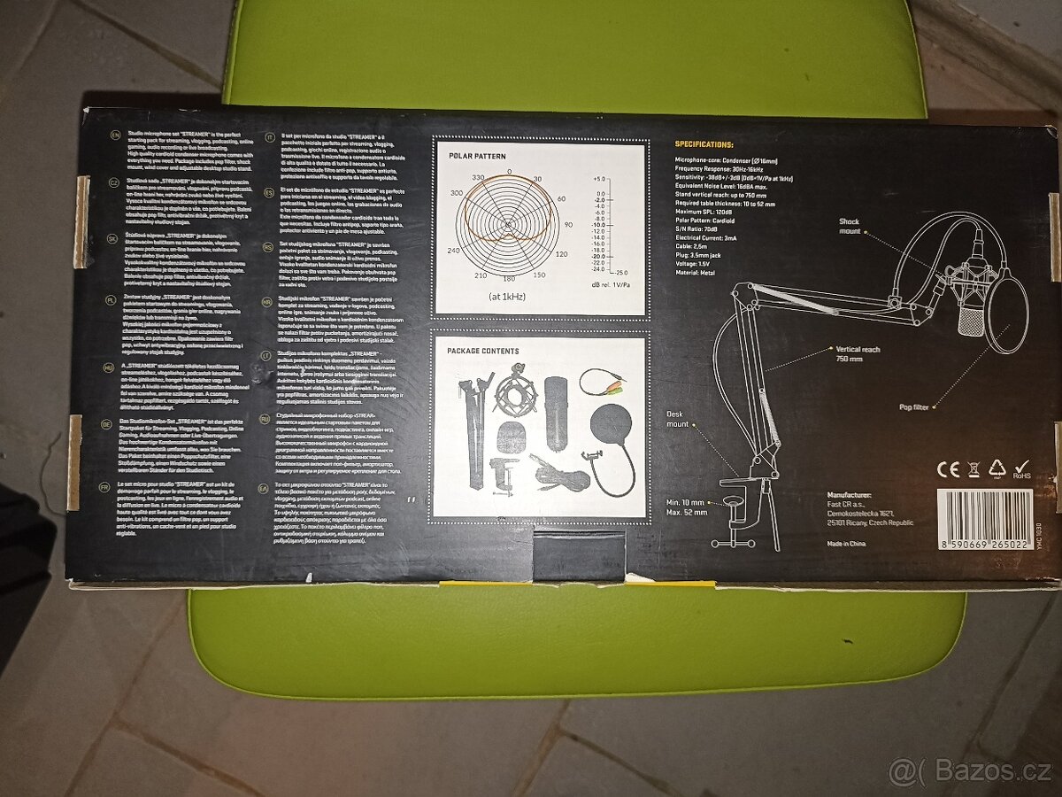 Mikrofon studiový - Yenkee YMC 1030 - 4