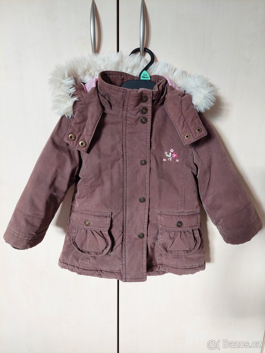 Dětská zimní bunda vel. 92 - 4