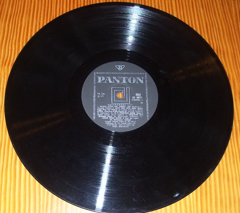 LP deska Greenhorns 71 z r. 1971/282/ - 4