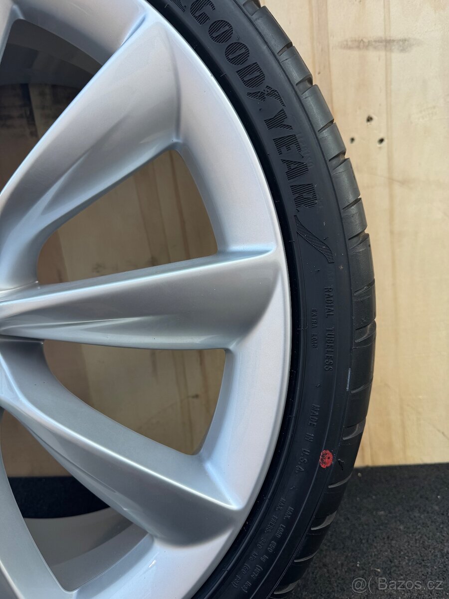 Nová Alu originální sada kolTesla model X, letní pneu (D2) - 4