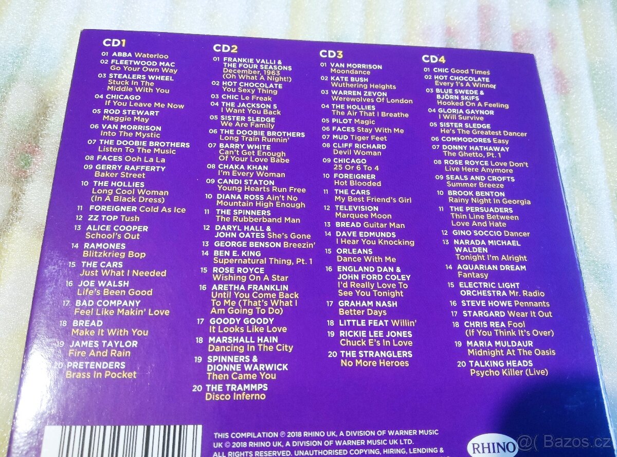 Cd - 2 x 4 cd Greatest - 70 ' , 80 ' - 4