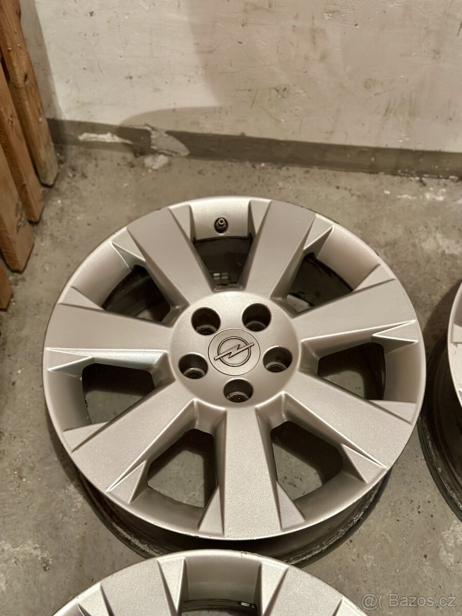 Originál alu kola Opel, Saab 5x110 R17 - 4