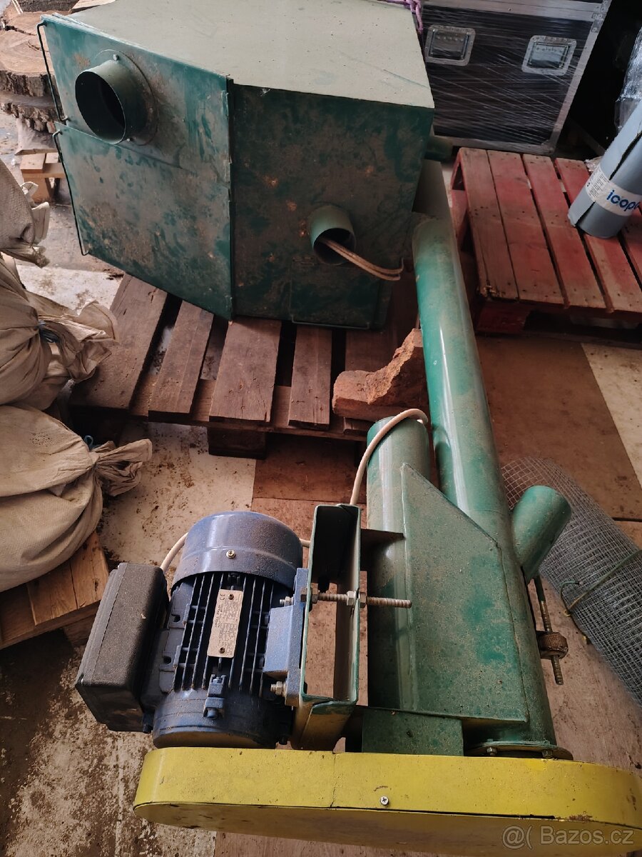 Peletovaci lis , drtic, podavac, chladic/tridic - 4