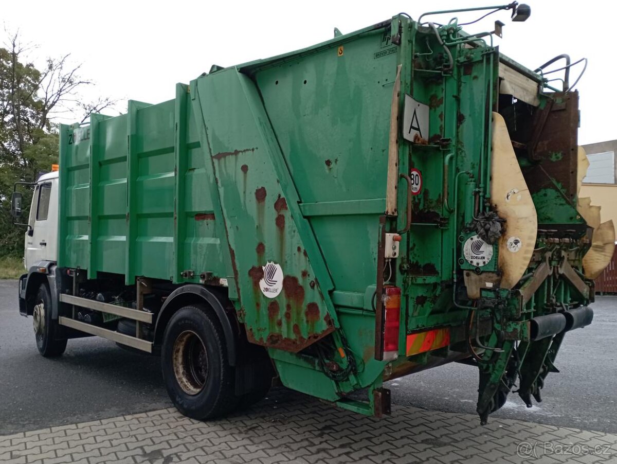 Prodám MAN 18.255 popelář - 4