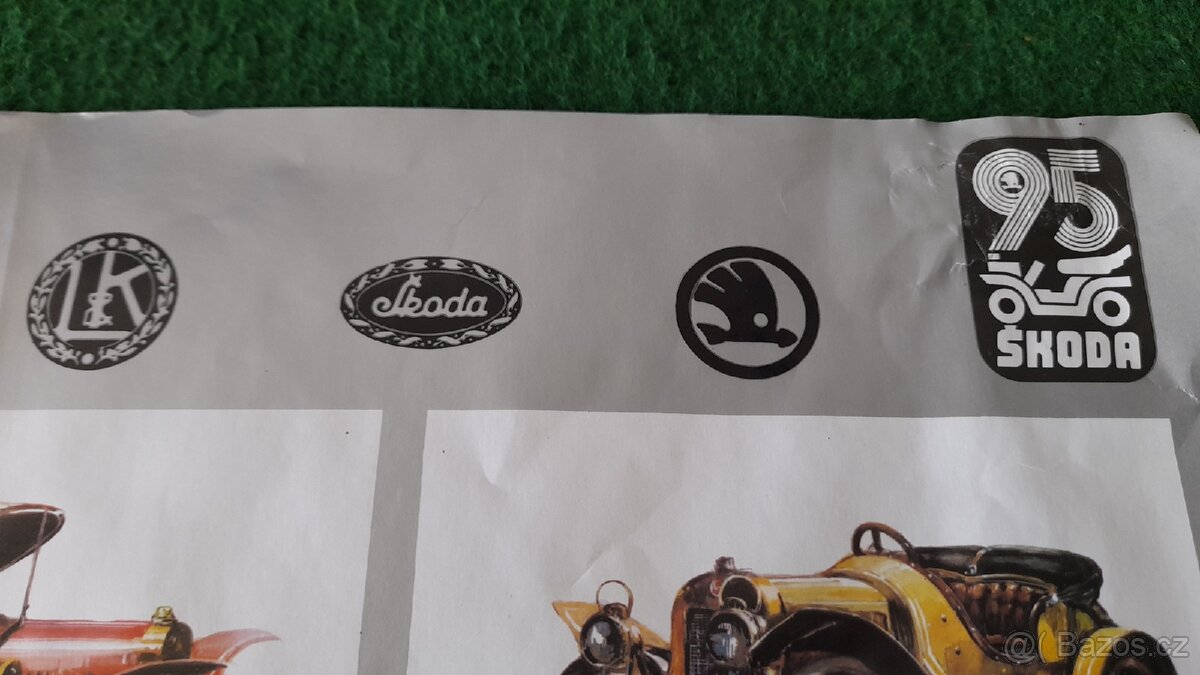 Prodám dobový plakát Škoda - 4