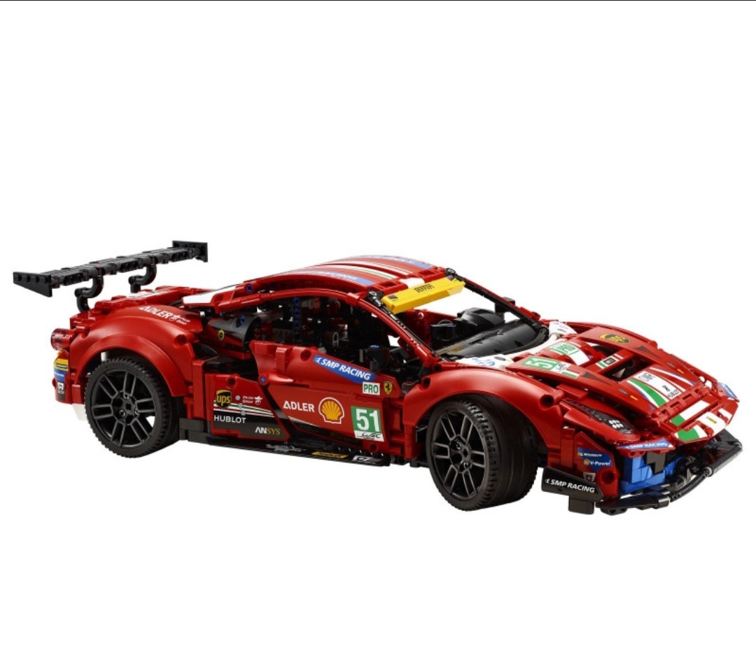 Stavebnice Ferrari 488 GTE - 4